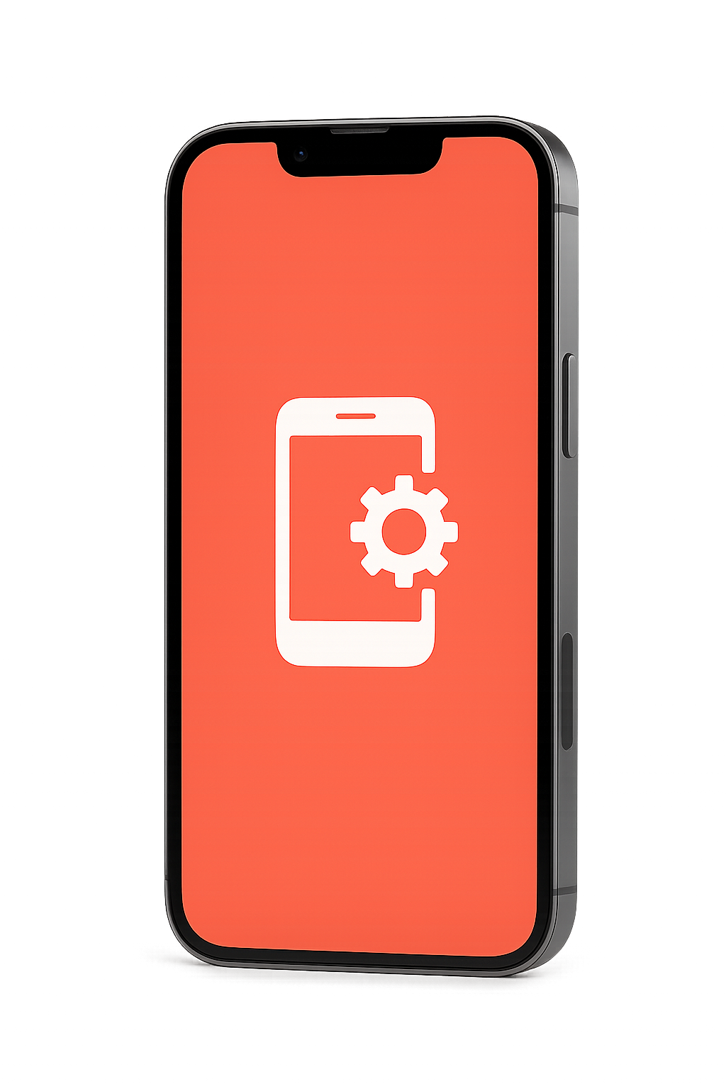 Smartphone personalizado com ícone